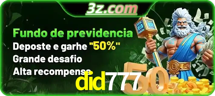 Promoções Apostas Esportivas did777